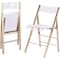 Isl Furnishings Kasper Flex Luxury Modern Folding Chair Acrylic Lucite Gold, PR CH43DC-2PK-AR01-PC11 - alternate 1